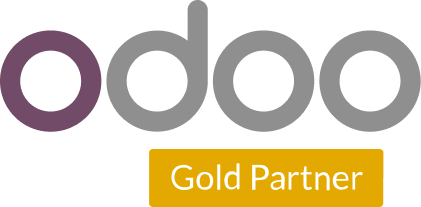 odoo gold partner: odoo logo  